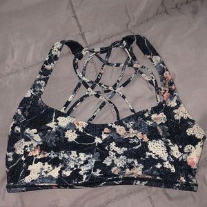 Strappy Lululemon Free to be Wild sports bra